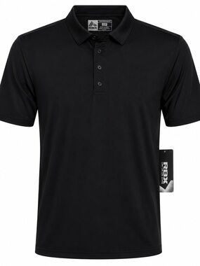 RBX Performance Polo Shirt Men’s Small Navy Blue Stretch Athletic Golf NWT